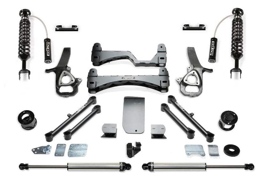 Fabtech 6" Lift Kit with Dirt Logic 2.5 Resi 19-up Ram 1500 4WD - Click Image to Close